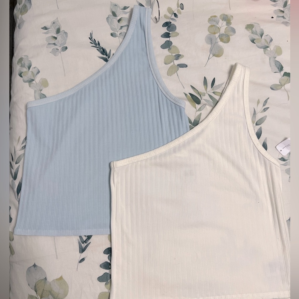 American Eagle One Shoulder Asymmetrical tank BUNDLE